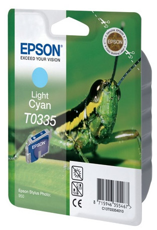 Картридж Epson T0335 светло-голубой  (C13T03354010)