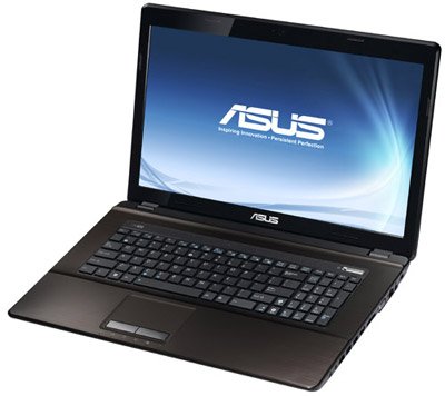 Ноутбук ASUS K73E Intel i5-2410M/4096Mb/750Gb/17.3 HD+/DVD-RW/WiFi/Windows 7™ Home Premium x64