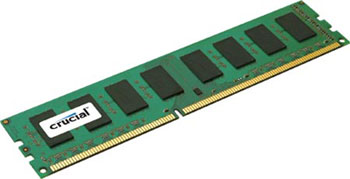 Память DDR3L 8Gb PC3-12800, 1600MHz Crucial 1.35V  (CT102464BD160B)