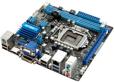Материнская плата ASUS P8H61-I R2.0 Socket1155/iH61/DDR III/PCI-Ex16/Video/USB 3.0/mini-ITX