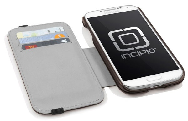 Чехол Incipio для Samsung Galaxy S4 Watson Wallet Case коричневый  (SA395)