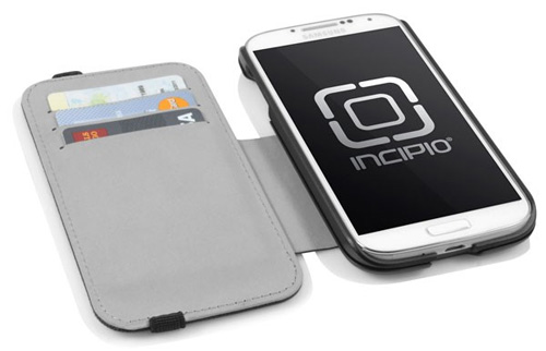 Чехол Incipio для Samsung Galaxy S4 Watson Wallet Case черный  (SA394)