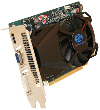 Видеокарта Sapphire 1Gb/PCI-E AMD Radeon HD6670 [DDR3]  (11192-22/07)