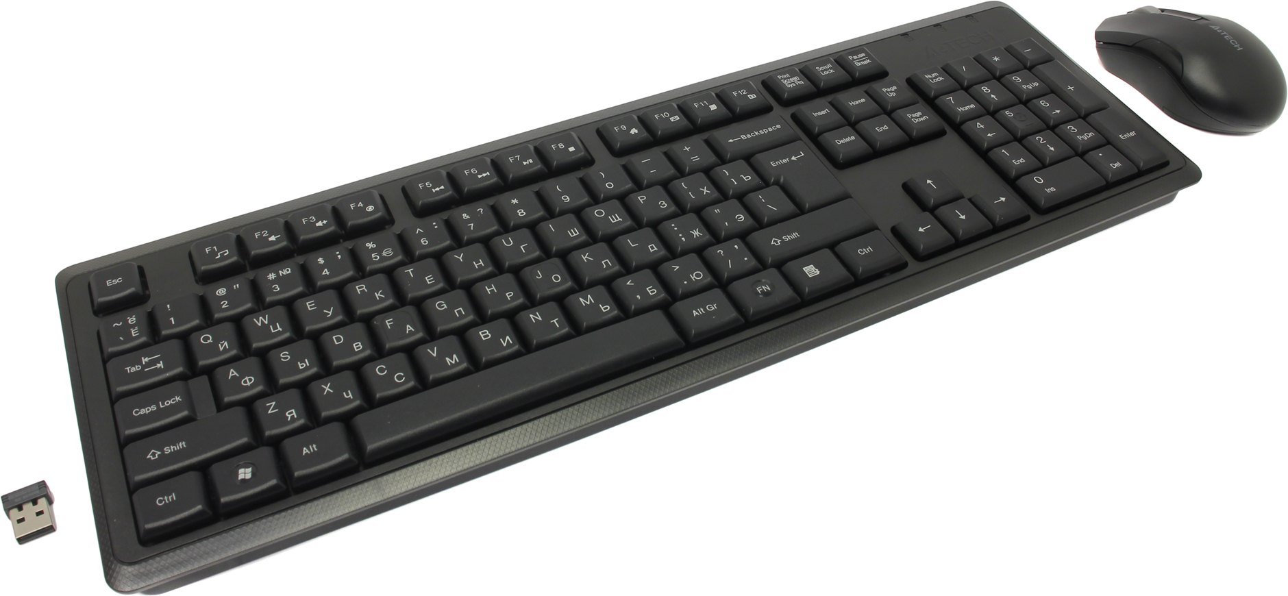 Клавиатура + мышь A4Tech V-Track 4200N беспроводные, USB