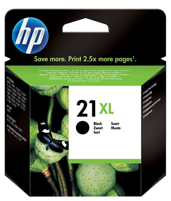 Картридж HP №21XL черный  (C9351CE)