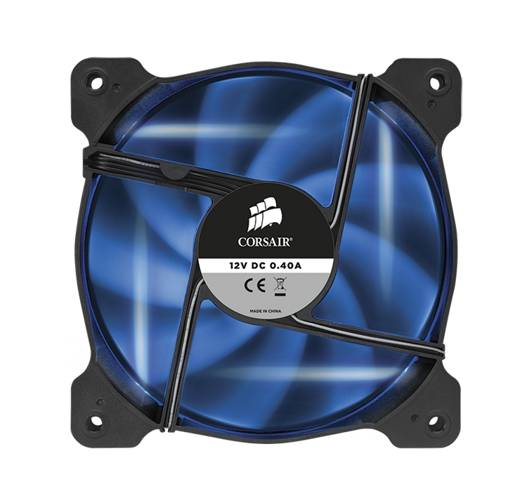Вентилятор для корпуса Corsair Air Series SP120 LED Blue Quiet Edition High Airflow 120mm Fan  (CO-9050015-BLED)