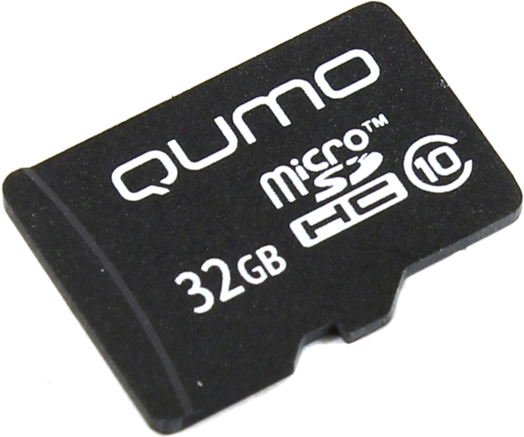 Карта памяти MicroSDHC 32Gb QUMO (class 10) без адаптера  (QM32GMICSDHC10NA)