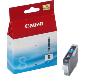 Чернильница Canon CLI-8C голубая  (0621B024)