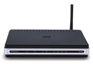 Маршрутизатор беспроводной D-Link DIR-400 (802.11bg 2.4GHz, 4 порта 10/100 Mbps)