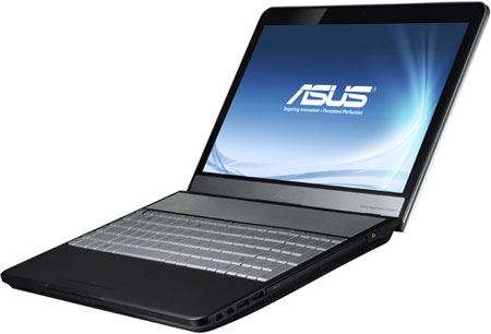 Ноутбук ASUS N55SF Intel i5-2410M/4096Mb/750Gb/15.6 HD+/GT555M 2Gb/DVD-RW/WiFi/Windows 7™ Home Premium x64  (90N5FC2B8W5819VD13AU)