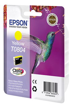 Картридж Epson T0804 желтый  (C13T08044011)