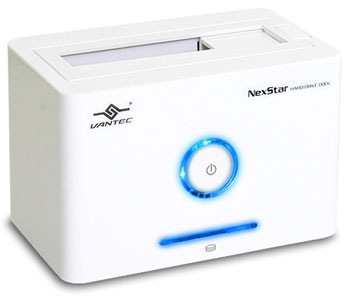 Док-станция для 2.5HDD + 3.5HDD SATA Vantec Nexstar3 NST-D100S2 USB2.0, blue led