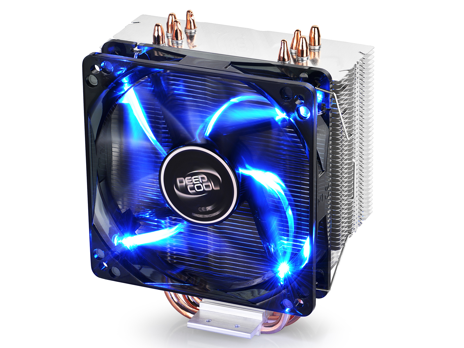 вентилятор Deepcool GAMMAXX 400 LED Blue Socket754/939/AM2/AM2+/AM3/AM3+/FM1/FM2/FM2+/1150/1155/1156/1366/775  Al+Cu 130W