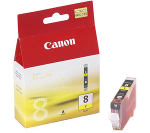 Чернильница Canon CLI-8Y желтая  (0623B024)