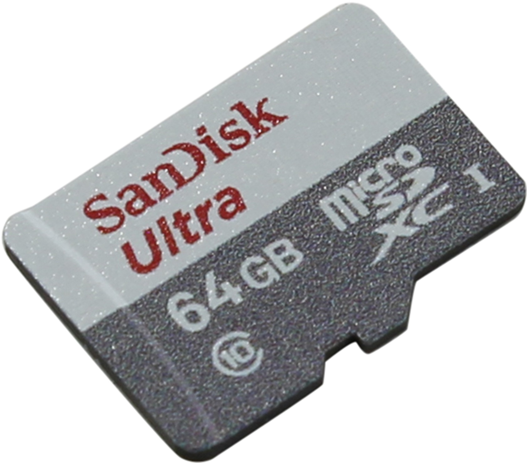 Карта памяти MicroSDXC 64Gb SanDisk (class 10) UHS-I без адаптера  (SDSQUNS-064G-GN3MN)
