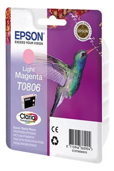 Картридж Epson T0806 светло-пурпурный  (C13T08064011)