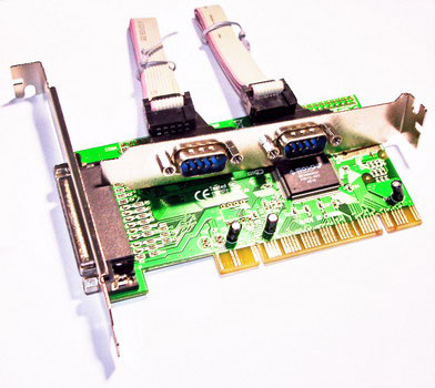 Контроллер PCI на 2 COM-порта (RS232) + 1 LPT ESPADA (MOSCHIP MCS9865)  (FG-PMIO-V1L-02S1P-1-BU01)