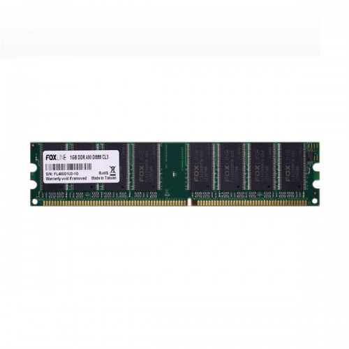Память DDRSDRAM 1Gb PC-3200, 400MHz Foxline  (FL400D1U3-1G)