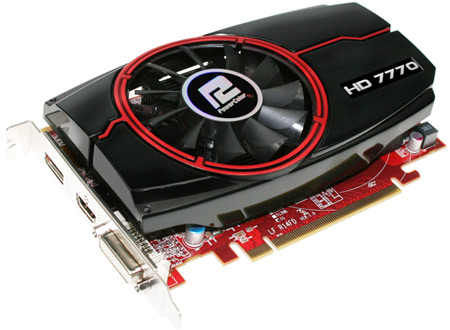 Видеокарта PowerColor 1Gb/PCI-E AMD Radeon HD7770  [DDR5]  (AX7770 1GBD5-DH)