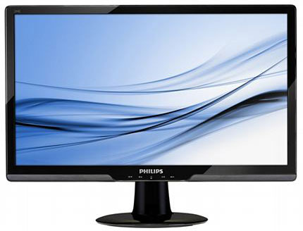 Монитор Philips 244E2SB/00 wide glossy-black 24
