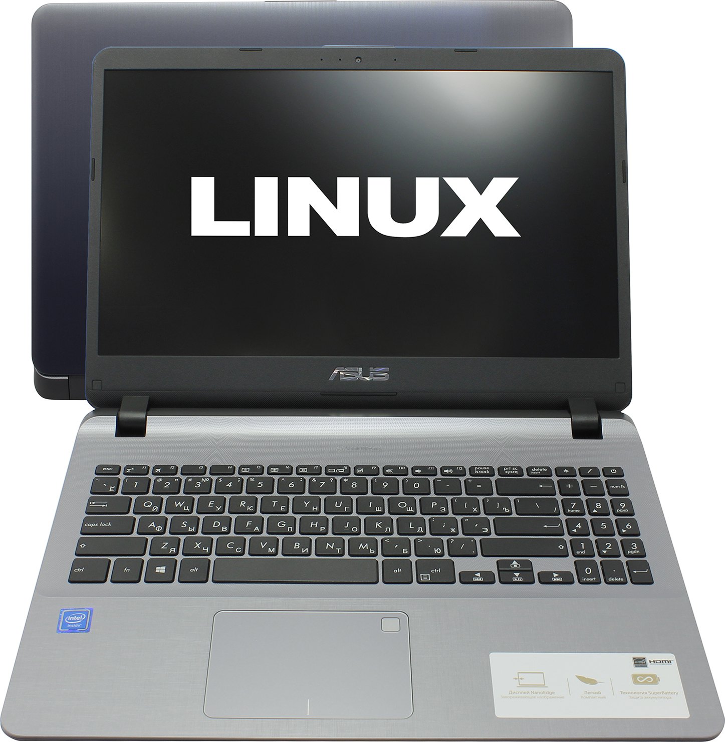Ноутбук ASUS X507MA-EJ113 Intel Celeron N4000/4096Mb/1Tb/15.6 FHD/WiFi/BT/Linux  (90NB0HL1-M01930)