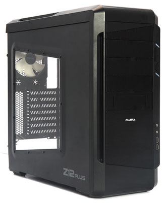 Корпус ZALMAN Z12 PLUS Black w/o PSU