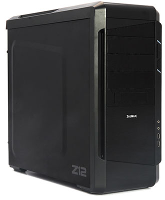 Корпус ZALMAN Z12 Black w/o PSU