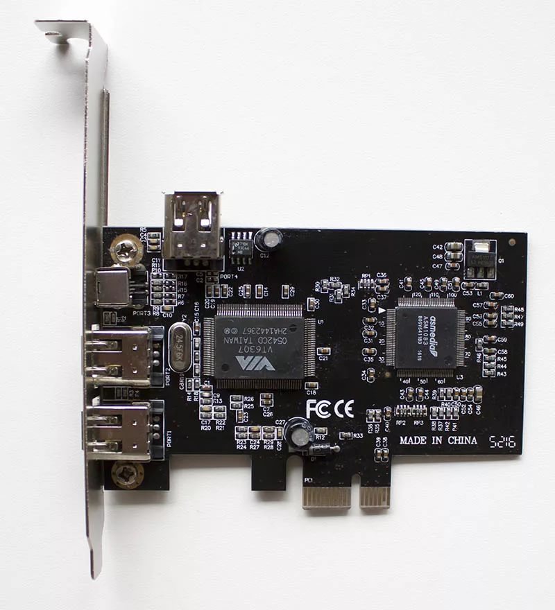 Контроллер IEEE1394/PCI-Ex1/Espada 1394a, 3 внеш. + 1 внутр.  (41667)