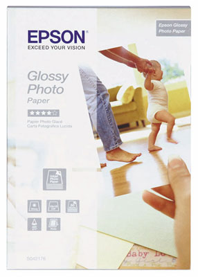 Бумага Epson 100x150мм (C13S042176) Glossy Photo paper 255 г/м2  50л.