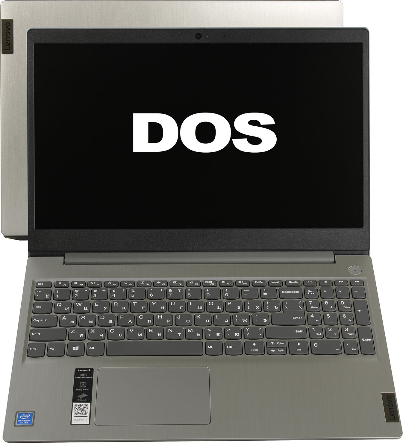 Ноутбук Lenovo IdeaPad 3 15IGL05 Intel Pentium N5030/8Gb/256Gb SSD/15.6 FHD/WiFi/BT/DOS  (81WQ001MRK)