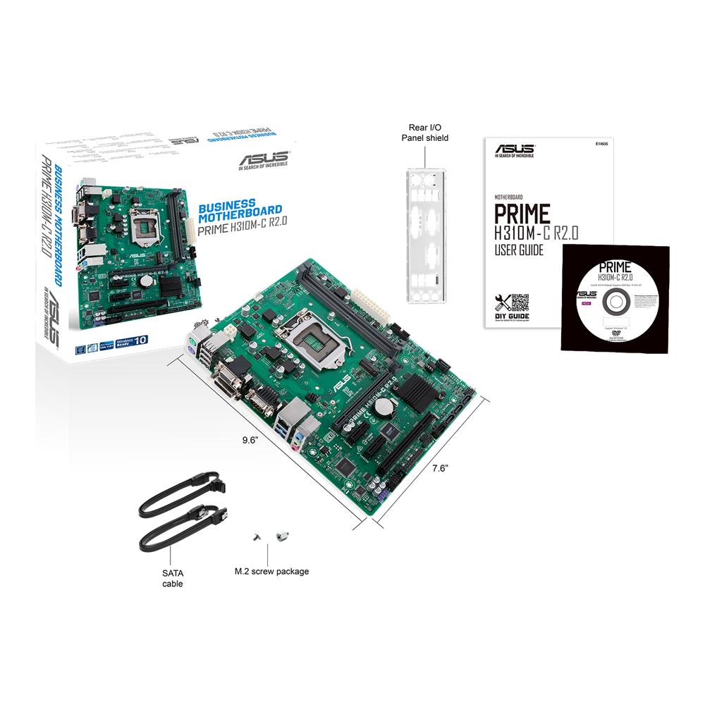 Форте–ВД » Форум » Тема » Материнская плата ASUS PRIME H310M-C R2.0  Socket1151v2/iH310/DDR4/PCI-Ex16/D-Sub+DVI-D/SATA3/M.2/USB 3.1/mATX