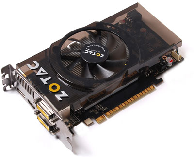 Видеокарта ZOTAC 1Gb/PCI-E GeForce GTS450 [DDR5]  (ZT-40503-10L)