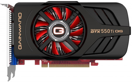Видеокарта 1024Mb/PCI-E/Gainward GeForce GTX550 Ti  Golden Sample [DDR5]  (NE5X55T0HD09/2043)