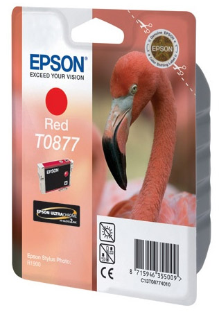 Картридж Epson T0877 красный  (C13T08774010)