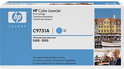 Тонер-картридж HP №645A голубой  (C9731A)
