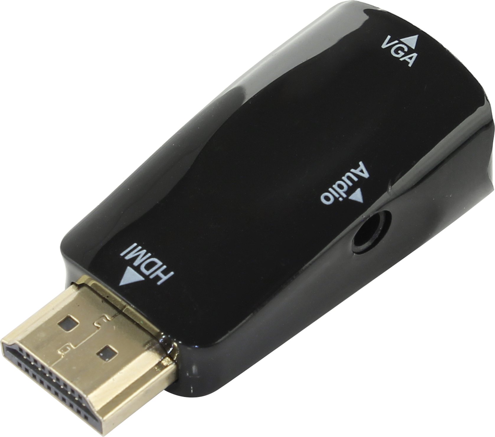 Переходник HDMI->VGA Bion, 19M/15F+audio  (BXP-A-HDMI-VGA-02)
