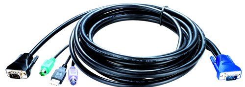 Кабели D-LINK  KVM-403 Набор кабелей 5.0 м