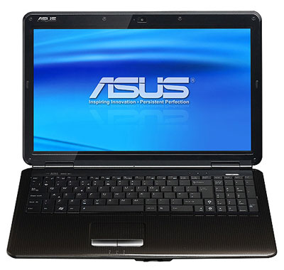 Ноутбук ASUS K70AB RM75/2048Mb/250Gb/17.3 HD+/ATi HD4570/DVD-RW/WiFi/FreeDOS