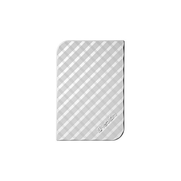 Жесткий диск внешний 2.5 1Tb Verbatim Store 'n' Go Style, White USB3.0  (53206)