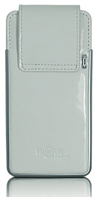 Чехол Pierre Cardin VERTICAL CASE WITH COVER for Iphone 5, КОЖАЗАМЕНИТЕЛЬ БЕЛЫЙ  (UKP06-white-IPHONE 5)