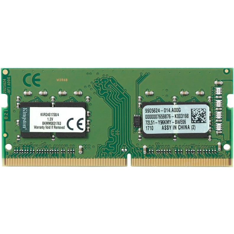 Память SODIMM/DDR4 8Gb PC-19200, 2400MHz Kingston  (KVR24S17S8/8)