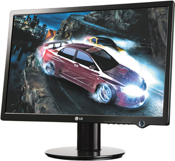 Монитор LG L227WTG-PF wide glossy black 22