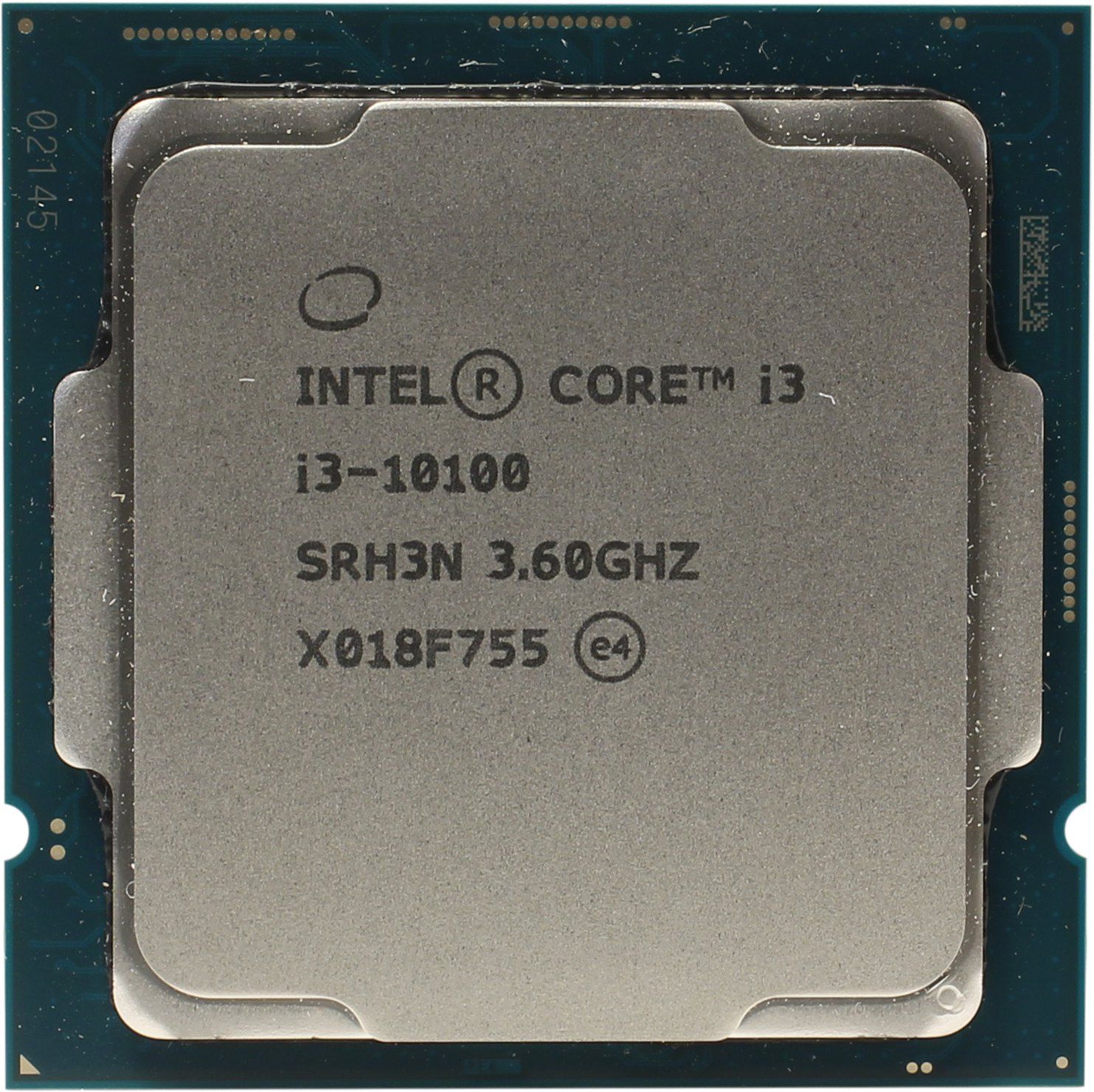 Процессор Intel Core i3-10100 3.6/6M LGA1200  (CM8070104291317)