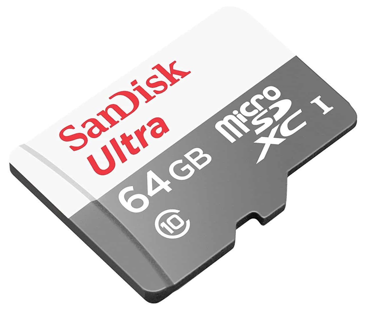 Карта памяти MicroSDXC 64Gb Sandisk Ultra (Class10) UHS-I U1  (SDSQUNR-064G-GN3MN)