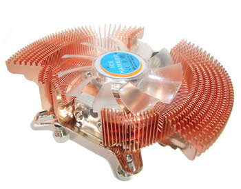 Вентилятор для видеокарты Ice Hammer IH-600V (VGA cooler, медь, универсальный)