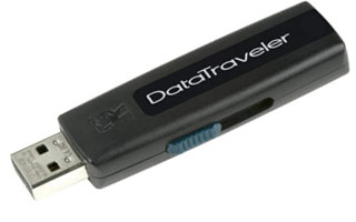Флэшдрайв 16Gb KINGSTON DataTraveler 100 (DT100/16Gb) USB2.0