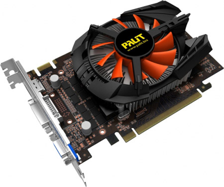 Видеокарта Palit 1Gb/PCI-E GeForce GTX560 SE [DDR5]  (NE5X56E0HD09)