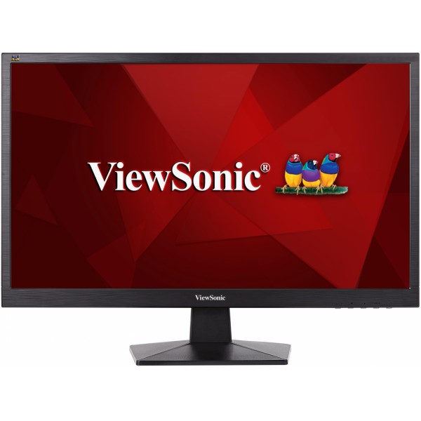 Монитор ViewSonic 23.6 VA2407H wide glossy-black, D-SUB+DVI+DP  (VA2407H)