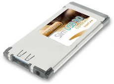 Контроллер для ноутбука ExpressCard/34 Speed Dragon XU304A 1xUSB3.0 Port  (FG-XU304A-1A-BC21)