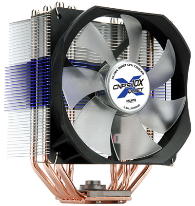 Вентилятор для процессора Zalman CNPS10X Quiet Socket1156/1366/775/AM3/AM2/939/940